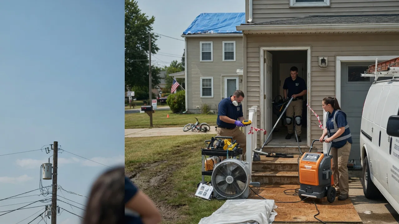 Water Damage Repair in Owaneco, IL near me